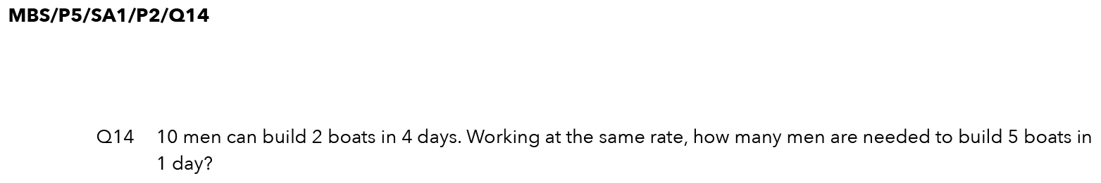 The Pique Lab Math Specialists will be solving this Primary 5 Rate question from Maha Bodhi School.